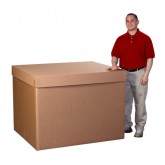 48" x 48" x 36" Triple Wall Extra Heavy Duty Gaylord Corrugated Bottom 90ect