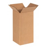 6" x 6" x 12" Tall Corrugated Box 32ect