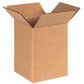 6" x 6" x 8" Corrugated Box 32ect