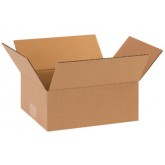 8" x 6" x 3" Flat Corrugated Box 32ect