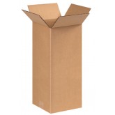 8" x 8" x 17" Tall Corrugated Box 32ect