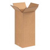 8" x 8" x 18" Tall Corrugated Box 32ect