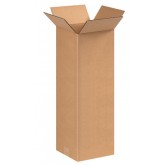 8" x 8" x 20" Tall Corrugated Box 32ect