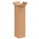 8" x 8" x 30" Tall Corrugated Box 32ect