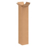 8" x 8" x 42" Tall Corrugated Box 32ect