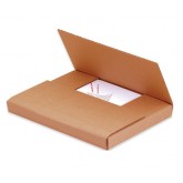 10.25" x 8.25" x 1.25" Multi-Depth Kraft Easy Fold Mailer