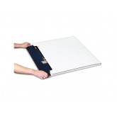 20" x 16" x 0.25" White Jumbo Fold-Over Mailers