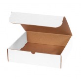 12" x 11.75" x 3.25" White Mailer Literature 32ect