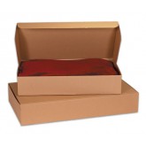 24.5" x 14.25" x 4.5" Kraft Literature Mailer 32ect