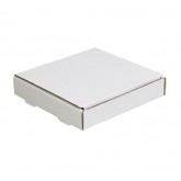 7.375" x 7.375" x 1.375" White Mailer Literature 32ect