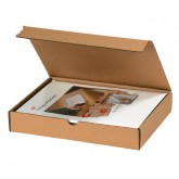 9" x 9" x 3" Kraft Literature Mailer 32ect