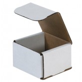 3" x 3" x 2" White Corrugated Mailer 32ect - 50 per Bundle, 4800 per Bale