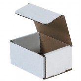 4" x 3" x 2" White Corrugated Mailer 32ect - 50 per Bundle, 4800 per Bale
