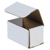 5" x 3" x 3" White Corrugated Mailer 32ect - 50 per Bundle, 3600 per Bale