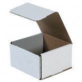 5" x 5" x 3" White Corrugated Mailer 32ect - 50 per Bundle, 2400 per Bale