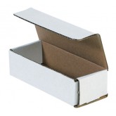 6.5" x 2.5" x 1.75" White Corrugated Mailer 32ect - 50 per Bundle, 3600 per Bale