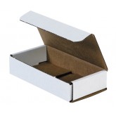 6.5" x 3.25" x 1.25" White Corrugated Mailer 32ect - 50 per Bundle, 3600 per Bale