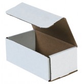 6.5" x 3.625" x 2.5" White Corrugated Mailer 32ect - 50 per Bundle, 3600 per Bale