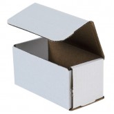 6" x 3" x 3" White Corrugated Mailer 32ect - 50 per Bundle, 3600 per Bale