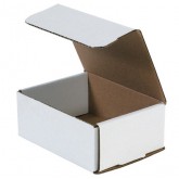 6.5" x 4.875" x 2.625" White Corrugated Mailer 32ect - 50 per Bundle, 2400 per Bale