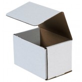 6" x 4" x 4" White Corrugated Mailer 32ect - 50 per Bundle, 2400 per Bale