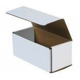 7.5" x 3.5" x 3.25" White Corrugated Mailer 32ect - 50 per Bundle, 1800 per Bale