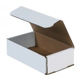 7" x 4" x 2" White Corrugated Mailer 32ect - 50 per Bundle, 3600 per Bale