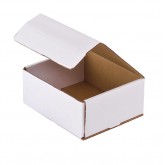 7" x 6" x 3" White Corrugated Mailer 32ect - 50 per Bundle