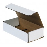 8" x 4" x 2" White Corrugated Mailer 32ect - 50 per Bundle, 3600 per Bale