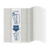 GP Pro DUSSCF7 Dixie Ultra SmartStock Series-T Compostable Plastic Fork Refill - 40 count x 24 refills