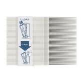 GP Pro DUSSCK7 Dixie Ultra SmartStock Series-T Compostable Plastic Knife Refill - 40 count x 24 refills