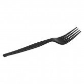 Dixie Individually Wrapped Heavyweight Polystyrene Forks - Black, 1000 count