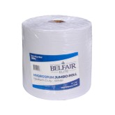 Belfair Elite 364 Hydrospun Jumbo Roll Wiper 12" x 12", 1100 Towels/Roll