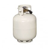 Steel Universal Liquid Propane Tank for Propane Equipment - 20 Pound Capacity