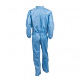 Kimberly Clark KLEENGUARD A20 Blue MICROFORCE Barrier SMS Fabric Coveralls - 2X Large, 24 count