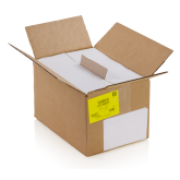 Fanfold Direct Thermal Labels 4x6” Topcoated - 5000/case