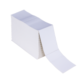 Fanfold Direct Thermal Labels 4x6” Topcoated - 5000/case