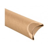 4" x 12" 0.08 Thick Kraft Crimped End Mailing Tubes - 15 per Case