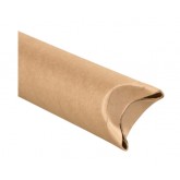 4" x 24" 0.08 Thick Kraft Crimped End Mailing Tubes - 15 per Case