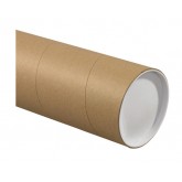 5" x 24" Heavy Duty 0.125 Thick Kraft Jumbo Mailing Tubes - 15 per Case