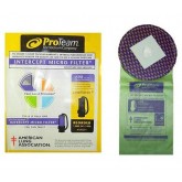 ProTeam 100291 10 Quart Closed Collar Vacuum Bags for Backpack Vacuums - 10 Pack