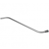 ProTeam 49" One-Piece Two-Bend Aluminum Vacuum Wand - 1.5" Diameter