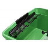 Unger QB12B Pro Window Bucket with Sieve & Tool Holder - 3 Gallons, Green