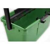 Unger QB12B Pro Window Bucket with Sieve & Tool Holder - 3 Gallons, Green