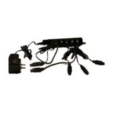 RKI Instruments 49-0134 5-unit Charger Adapter Cables with Connector Bar for GX-3R & GX-3R Pro with AC Adapter