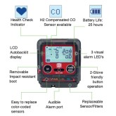 RKI Instruments GX-3R 72-RA-C Confined Space 4 Gas Monitor with 100-240 VAC Charger
