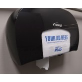 PowerSOFT PLUS Twin Power ROLL Bathroom Tissue Dispenser - Black