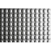 Dimex Dome Top 3/16" Vinyl Runner Matting - Gray Metallic, 48" x 75'