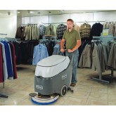 Advance SC450 Battery Operated 20" Walk Behind Scrubber - Two 105 Ah Wet Batteries and On-board Charger