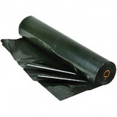 10' x 100' Poly Sheeting 6mil - Black, 100 Foot Roll